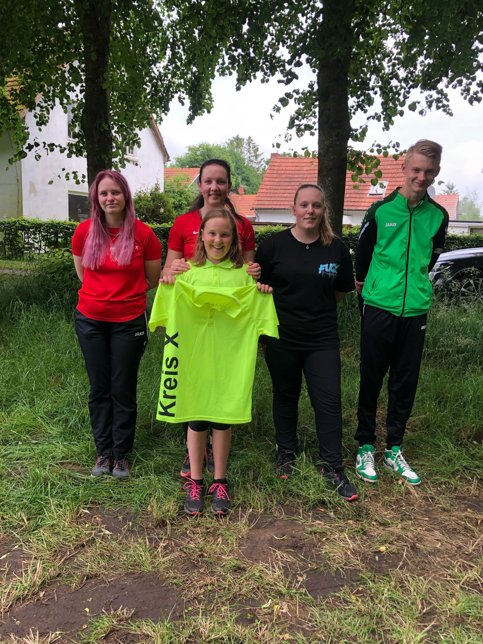 Paula Janssen Josie Sandrine Janssen Felizitas Rosskamp Luca Ostendorf Johanna Runge